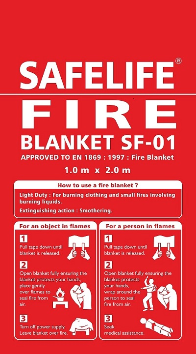 safelife fire blanket